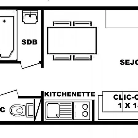 Apartment Aux Saisies, 4 Personnes, Proche Commerces Et Pistes - Fr-1-594-151 *