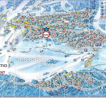 Aux Saisies, 4 Personnes, Proche Commerces Et Pistes - Fr-1-594-151 Hauteluce